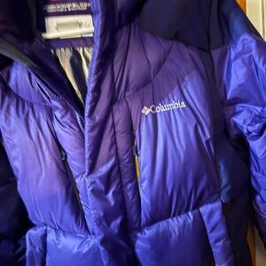 Columbia Kids Puffer Jacket in Vibrant Purple